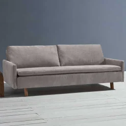 Wohnen Sofas<Querschläfer Schlafcouch in Beigegrau - Backbeat