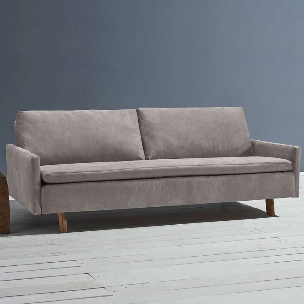 Wohnen Sofas<Querschläfer Schlafcouch in Beigegrau - Backbeat