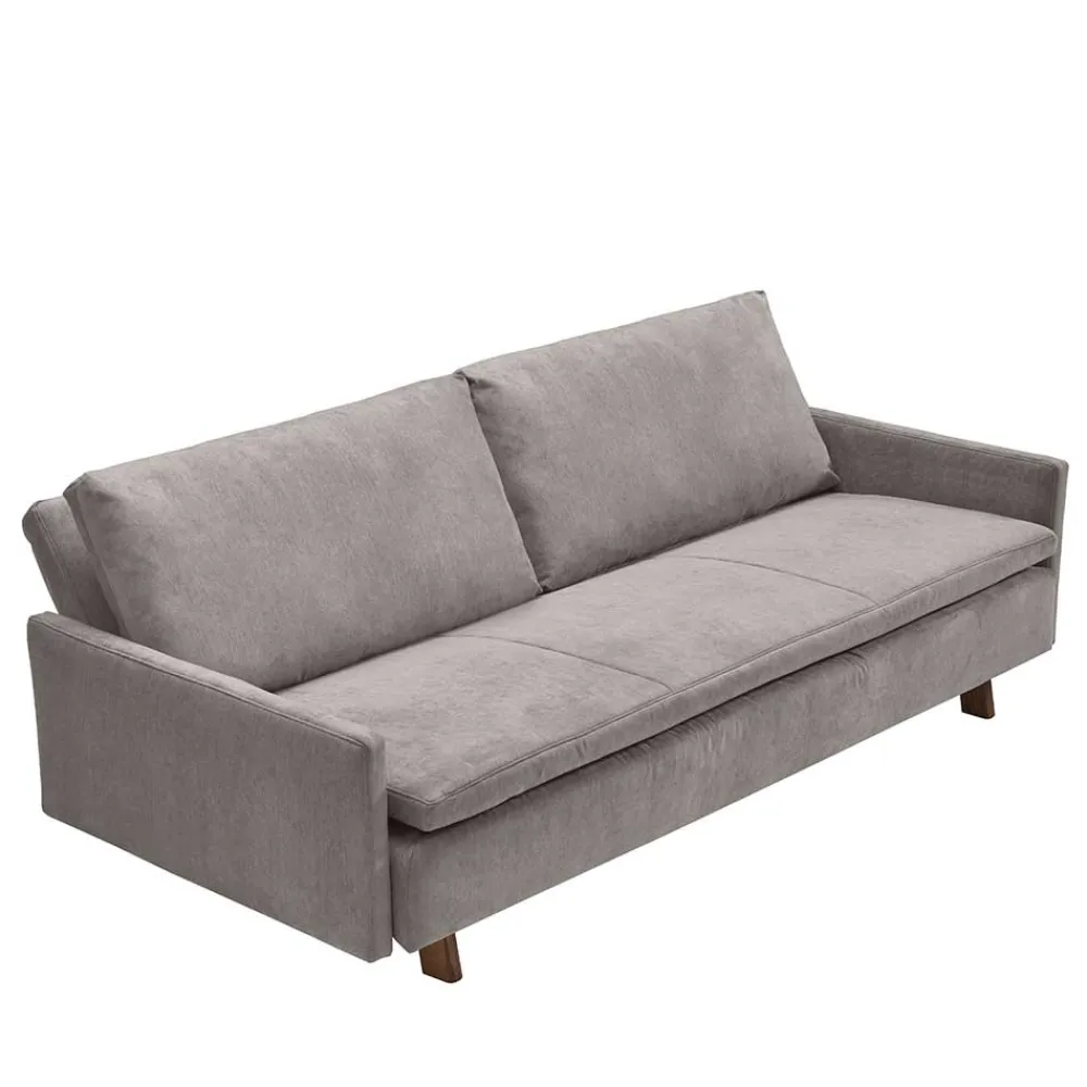 Wohnen Sofas<Querschläfer Schlafcouch in Beigegrau - Backbeat