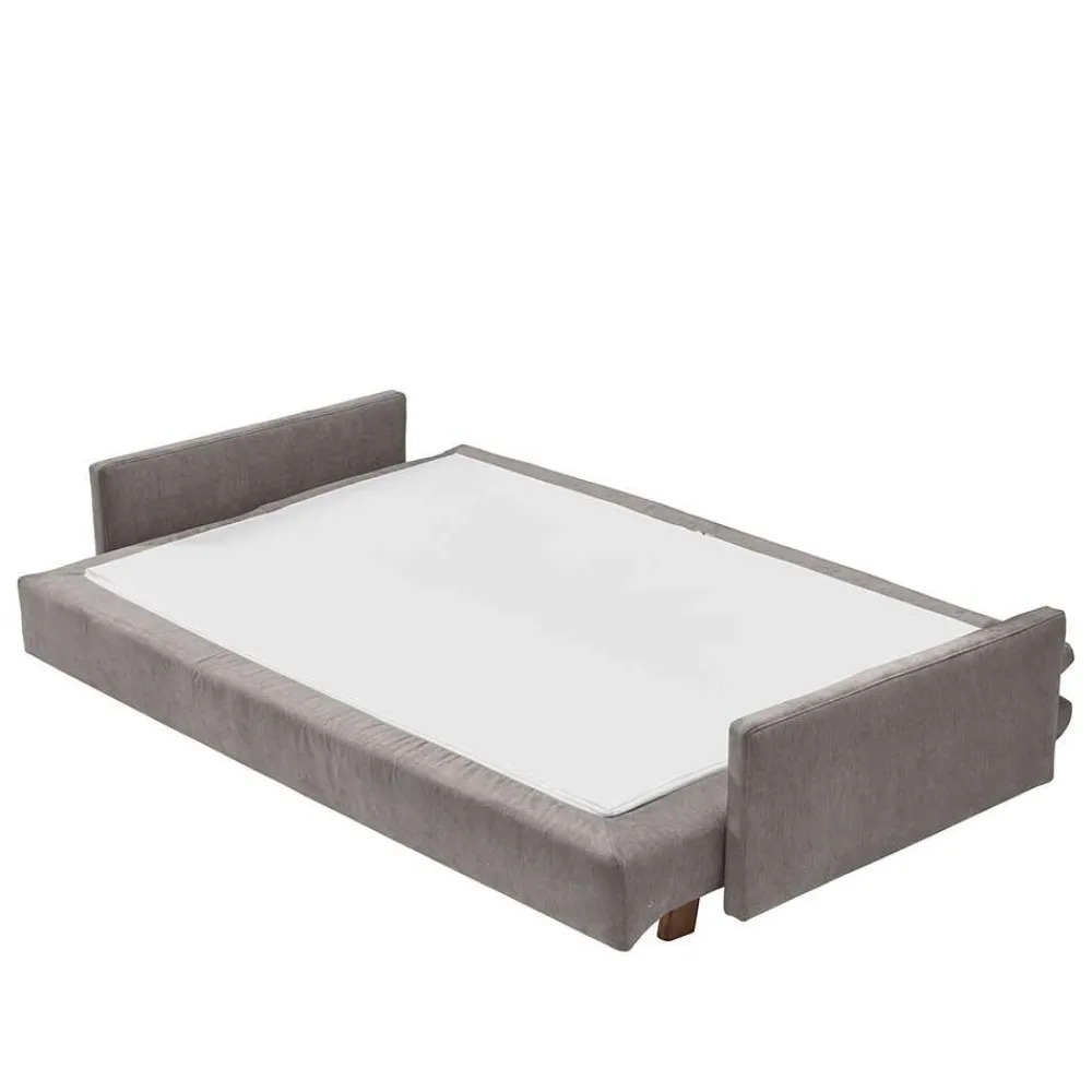 Wohnen Sofas<Querschläfer Schlafcouch in Beigegrau - Backbeat