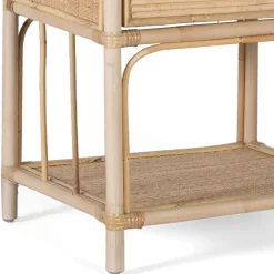Wohnen Kommoden<Rattan Nachtkonsole mit zwei Ablagen - Robin