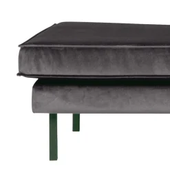 Wohnen Sofas<Recamiere in Anthrazit Ertrego mit Samt Bezug