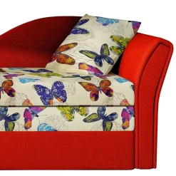 Wohnen Sofas<Recamiere mit bunten Schmetterlingen - Greyment