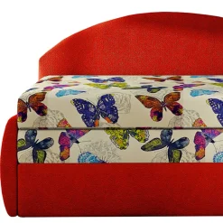 Wohnen Sofas<Recamiere mit bunten Schmetterlingen - Greyment
