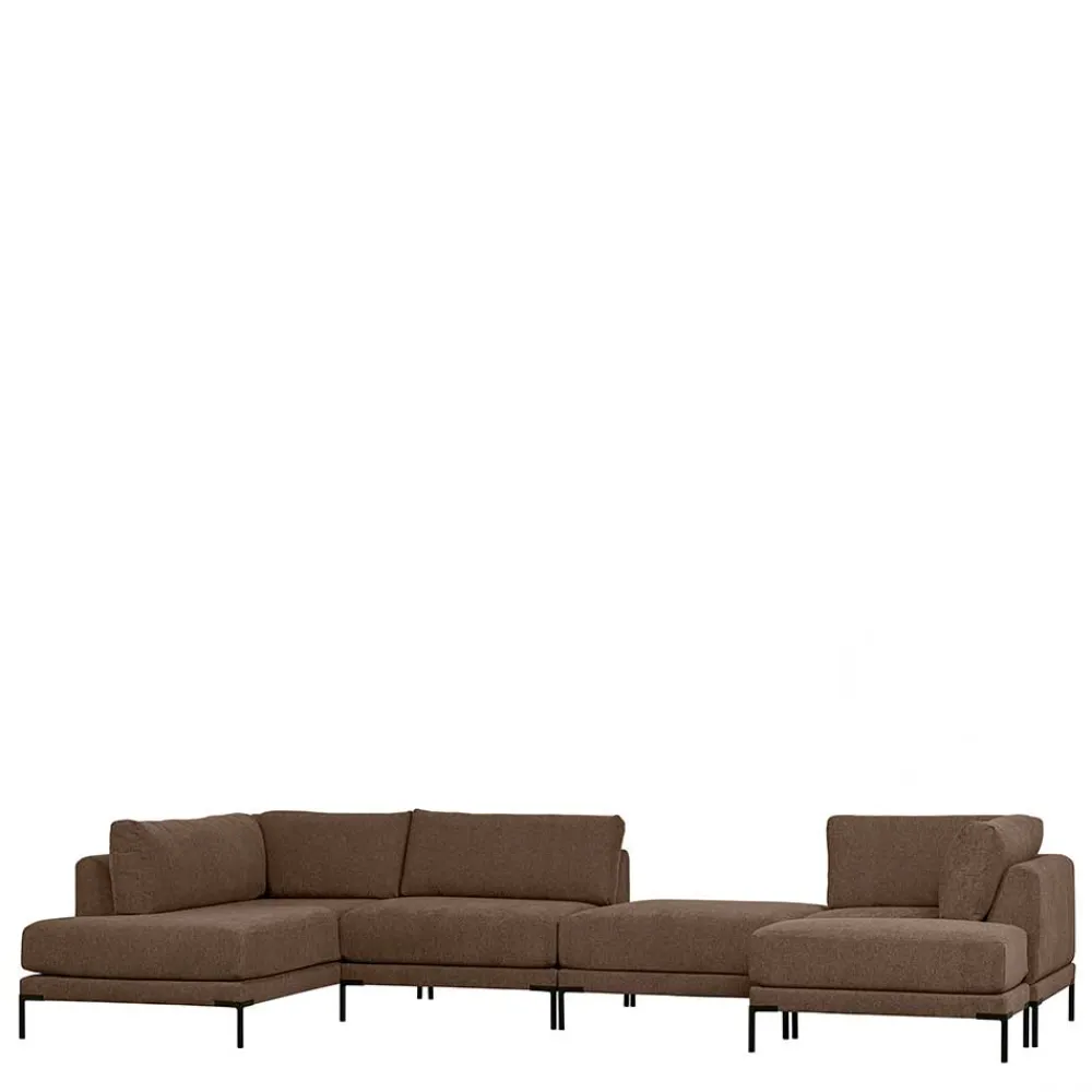 Wohnen Sofas<Rechtes Lounge-Element in Braun - Ravonia