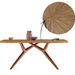 Wohnen Tische<Recyclingholz Esstisch aus Teak - Ereventas
