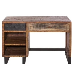 Wohnen Tische<Recyclingholz Schreibtisch 120x50 cm - Bahiro