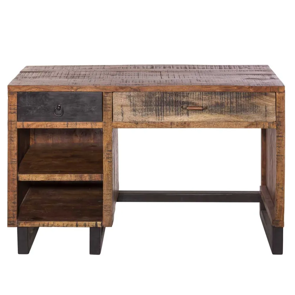 Wohnen Tische<Recyclingholz Schreibtisch 120x50 cm - Bahiro