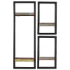 Wohnen Regale<Regal Kombi im Shabby Chic Stil - Jamaica (dreiteilig)