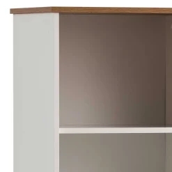 Wohnen Regale<Regal mit drei Fächern und Tür - Salcina