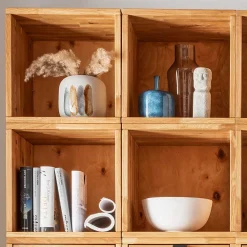 Wohnen Wohnwände<Regal Schrank Wand Möbel Kombi - Iljona (zwanzigteilig)