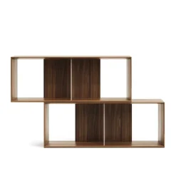 Wohnen Regale<Regalmodul Duo in Nussbaum - Kiara (zweiteilig)