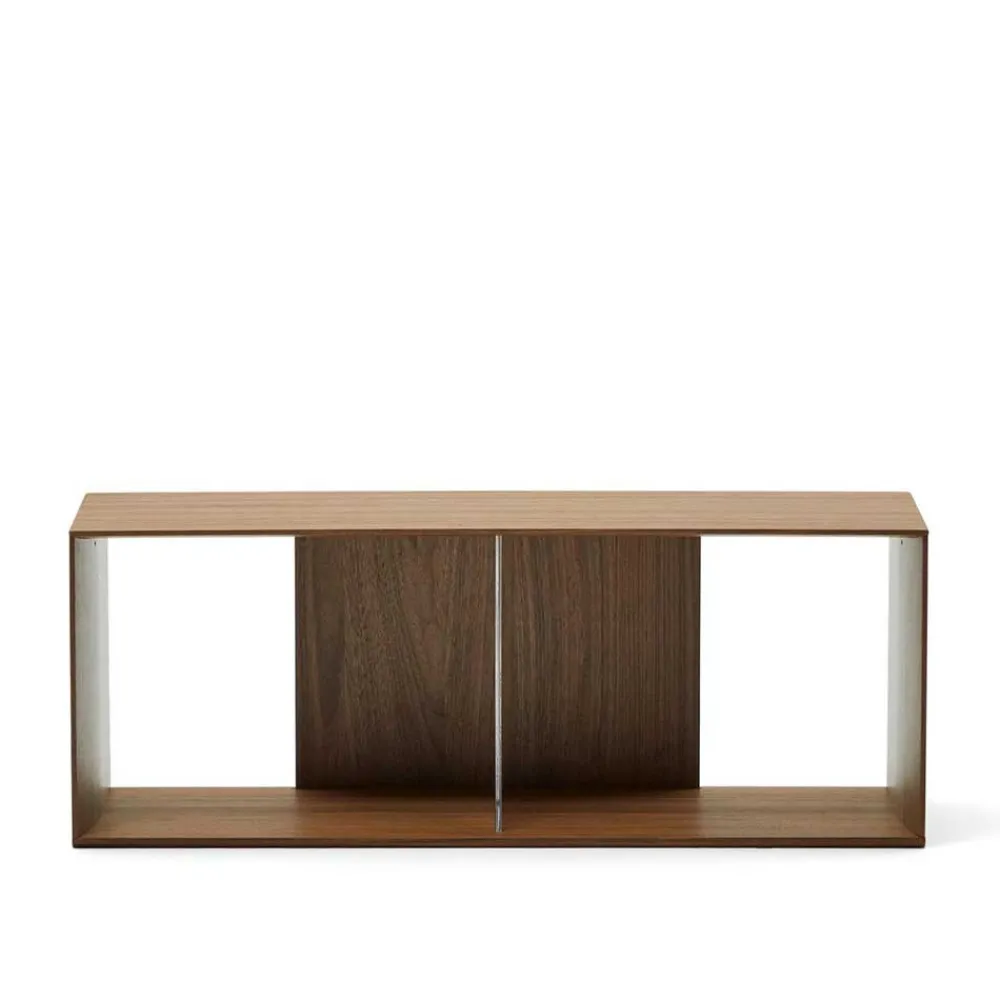 Wohnen Regale<Regalmodul Duo in Nussbaum - Kiara (zweiteilig)