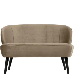 Wohnen Sofas<Retro Couch in Khaki Samtstoff - Griffina