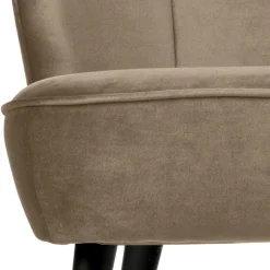 Wohnen Sofas<Retro Couch in Khaki Samtstoff - Griffina