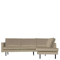 Wohnen Sofas<Retro Design Couchecke in Khaki - Afeiro