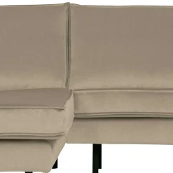 Wohnen Sofas<Retro Design Couchecke in Khaki - Afeiro