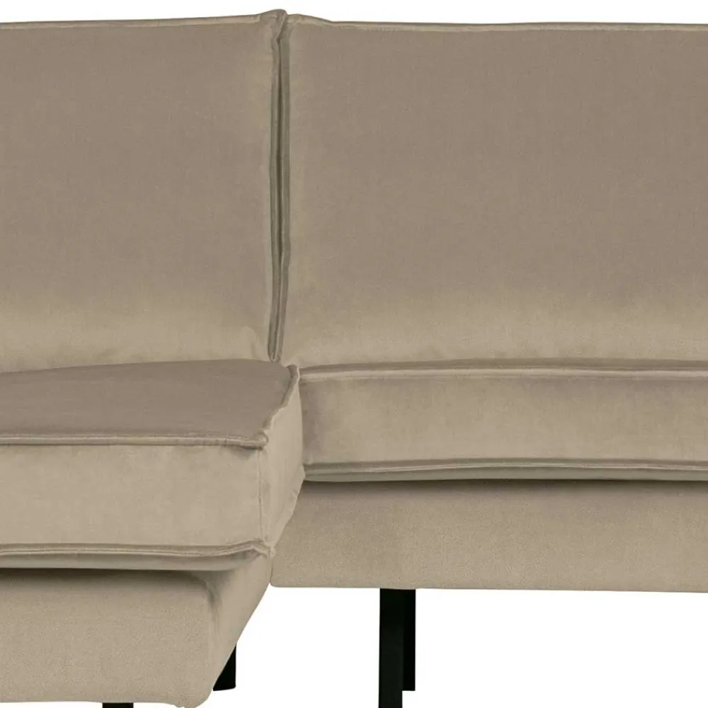 Wohnen Sofas<Retro Design Couchecke in Khaki - Afeiro