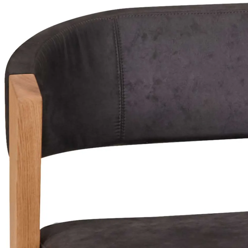 Wohnen Sitzbank<Retro Design Esstischbank mit Rückenlehne - Ovenciana