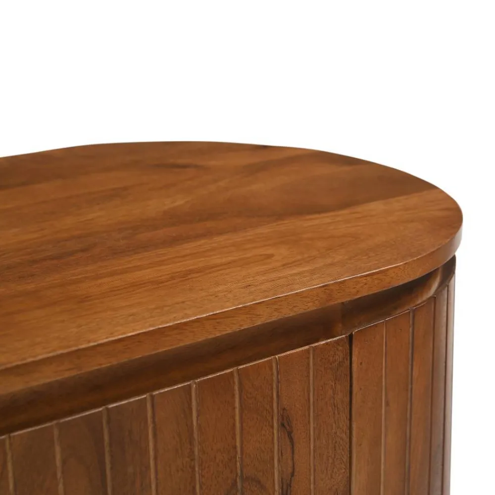 Wohnen Sideboards<Retro Design Kommode aus Mangoholz - Galadira