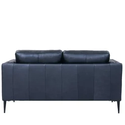 Wohnen Sofas<Retro Design Ledercouch in Schwarz - Griffina