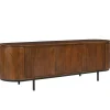 Wohnen Tv & Hifi-Möbel|Lowboards<Retro Design Lowboard aus Mangoholz - Galadira