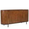 Wohnen Sideboards<Retro Design Sideboard aus Mangoholz - Galadira