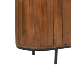 Wohnen Sideboards<Retro Design Sideboard aus Mangoholz - Galadira
