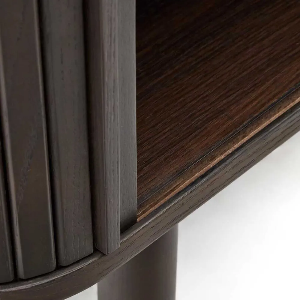 Wohnen Schränke<Retro Highboard mit Schiebetüren und Fächern - Tadaco