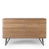 Wohnen Sideboards<Retro Kommode in Eiche Bianco - Bakaras