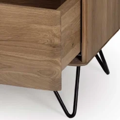 Wohnen Sideboards<Retro Kommode in Eiche Bianco - Bakaras