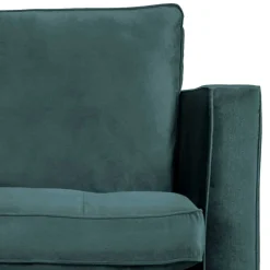 Wohnen Sessel<Retro Polstersessel mit Samt bezogen - Fledos