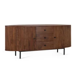 Wohnen Sideboards<Retro Sideboard in Walnussfarben - Chalil