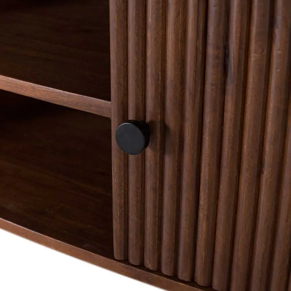 Wohnen Sideboards<Retro Sideboard in Walnussfarben - Chalil
