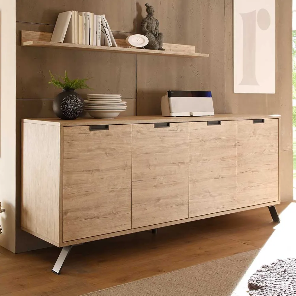 Wohnen Sideboards<Retro Sideboard Rodonda in Eiche
