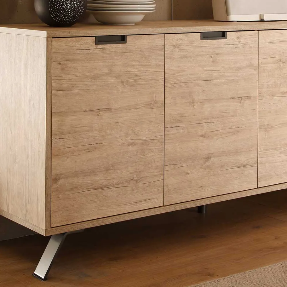 Wohnen Sideboards<Retro Sideboard Rodonda in Eiche