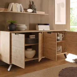 Wohnen Sideboards<Retro Sideboard Rodonda in Eiche