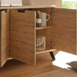 Wohnen Sideboards<Retro Sideboard Rodonda in Eiche