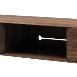 Wohnen Tv & Hifi-Möbel|Lowboards<Retro TV Element aus Nussbaum Massivholz - Rivossa
