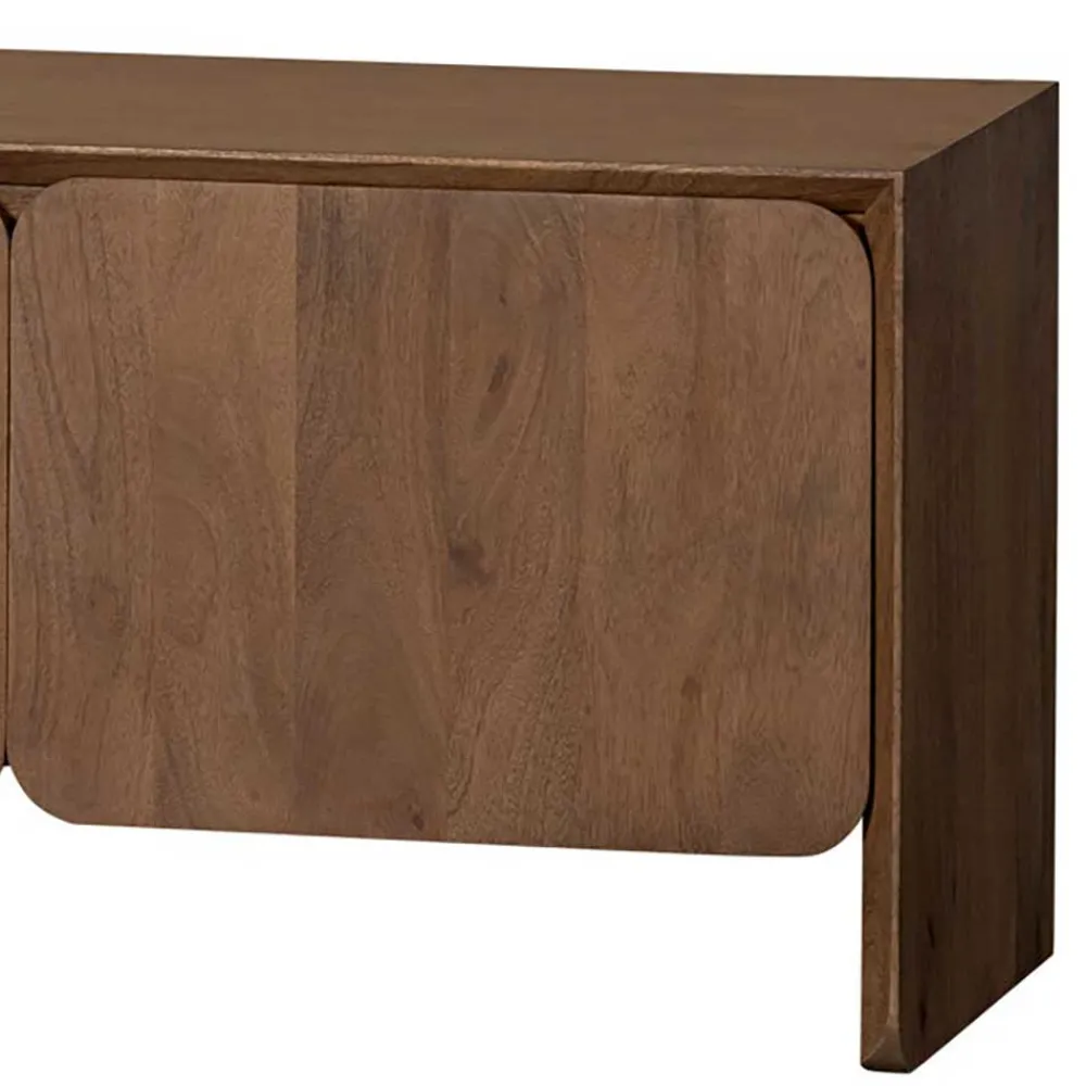 Wohnen Tv & Hifi-Möbel|Lowboards<Retro TV Kommode aus Mangobaum Massivholz - Ambros