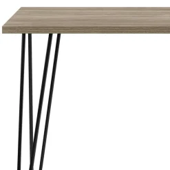 Wohnen Tische<Retrodesign Schreibtisch mit Haarnadel Beinen - Dressed