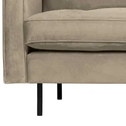 Wohnen Sofas<Retrosofa mit drei Sitzplätzen in Khaki - Afeiro