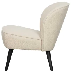 Wohnen Sessel<Retrostil Teddy Sessel in Creme - Castilla
