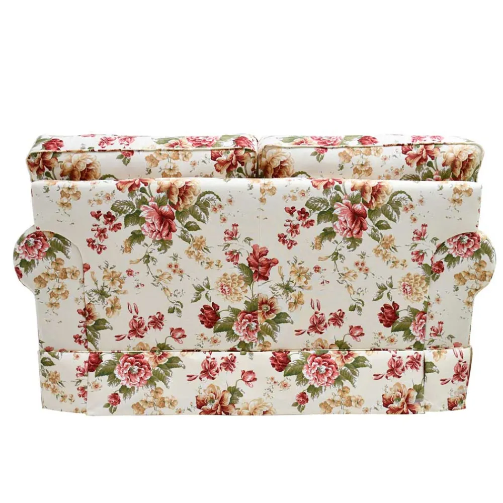 Wohnen Sofas<Romantisches Landhaus Sofa mit Blumen Stoff - Telik