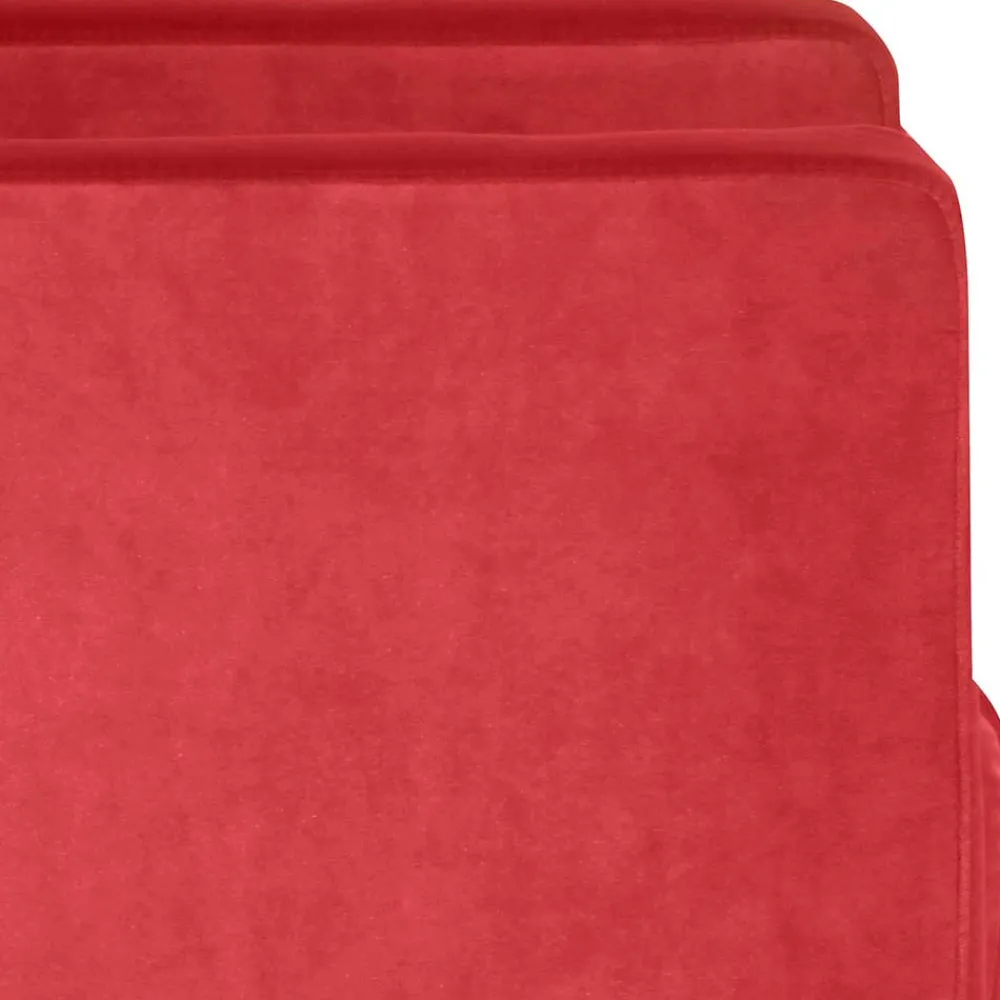 Wohnen Sessel<Roter Polstersessel mit Samtvelours-Bezug - Gedeon