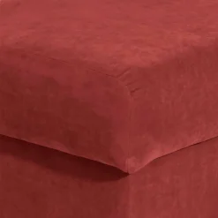 Wohnen Sessel<Roter Sessel mit Ohren aus Velours - Jamey