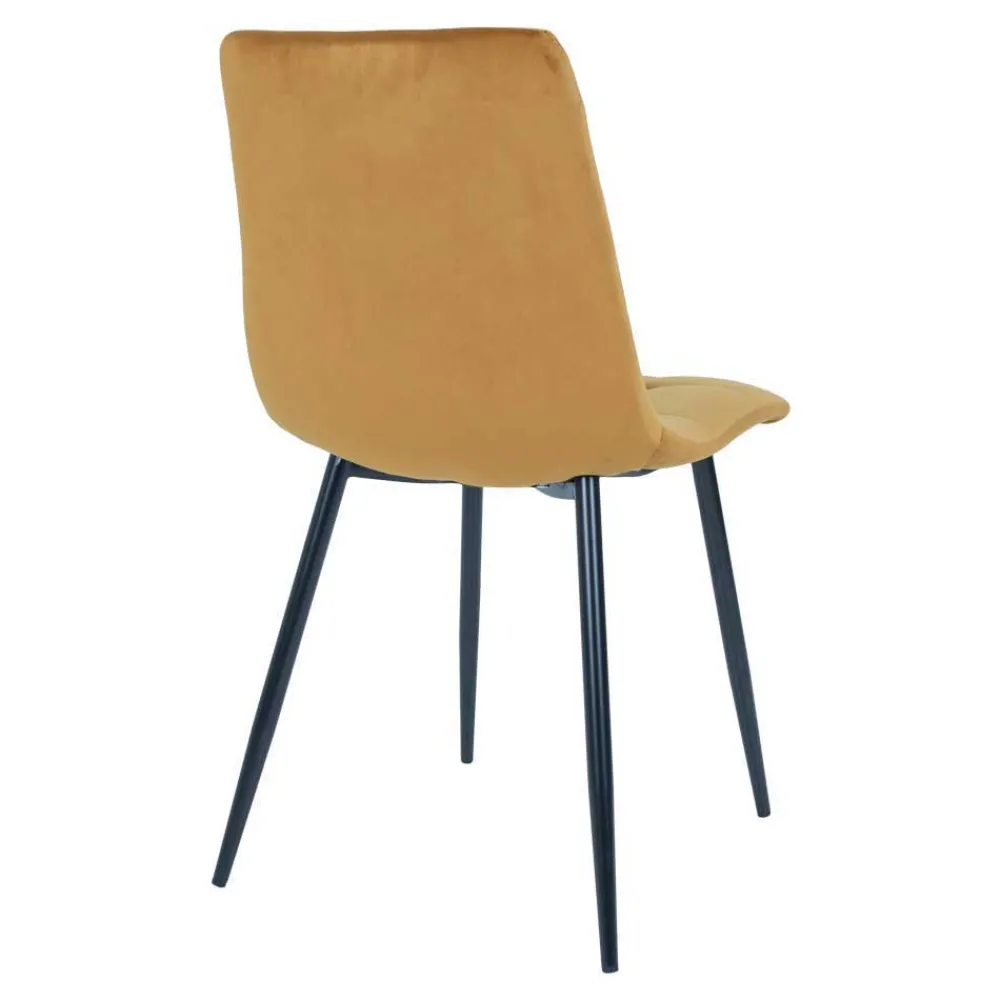 Wohnen Tische<Räuchereiche Tisch & 6 Stühle - Alouis (siebenteilig)