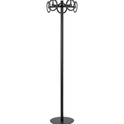 Wohnen Garderoben<Runde Design Standgarderobe mit 5 Haken - Oladrios