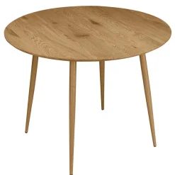 Wohnen Sitzgruppe<Runde Essgruppe mit Schalenstühlen - Fabiola (fünfteilig)