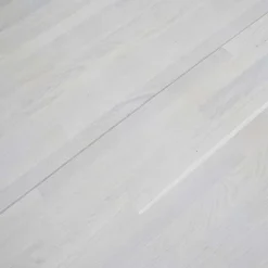 Wohnen Tische<Runder Ausziehtisch in Eiche Bianco - Guern
